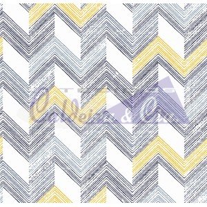 Chevron Diana cor 04 (Azul/Amarelo) 